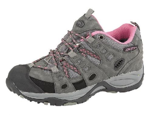 Johnscliffe Hiking Shoes T848FP Grey/Fuchsia size 4